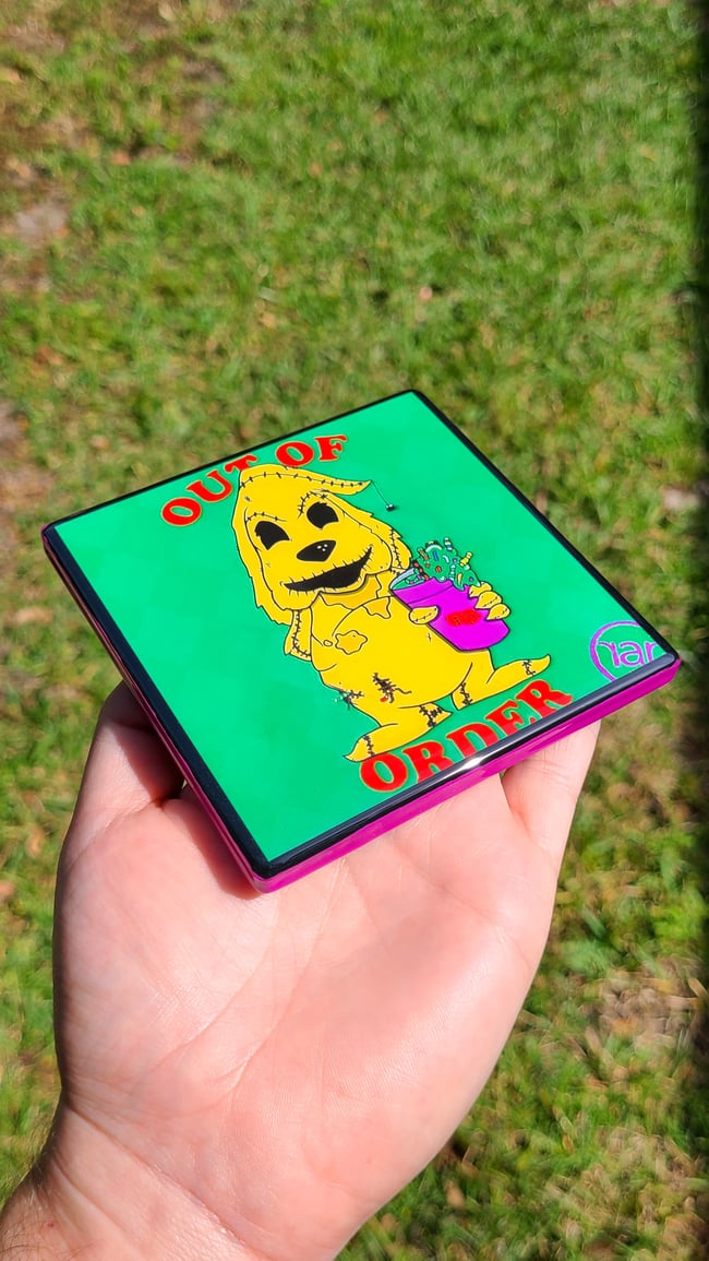 RAR Brewing "Dirt Pudding With Gummy Worms" Craft Coaster 