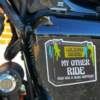 My Other Ride Sticker 