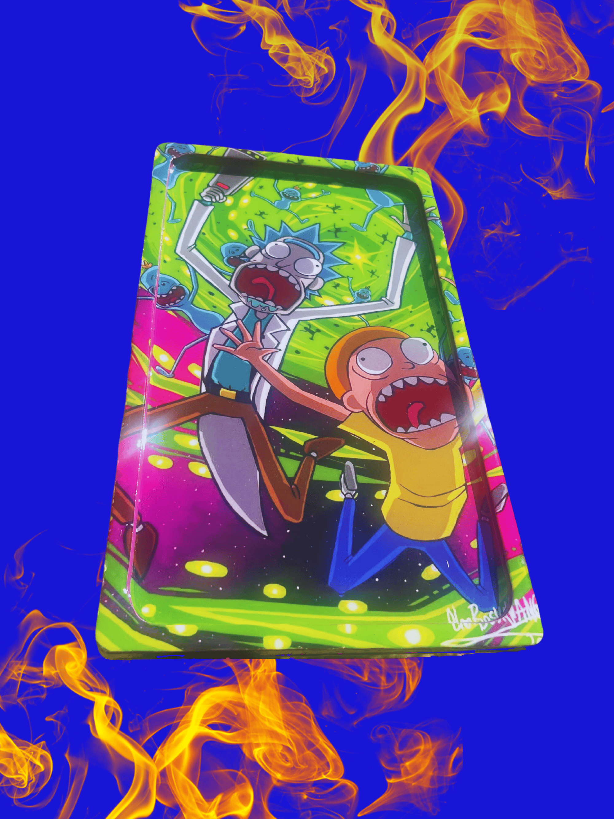 Rick And Morty Rolling Tray