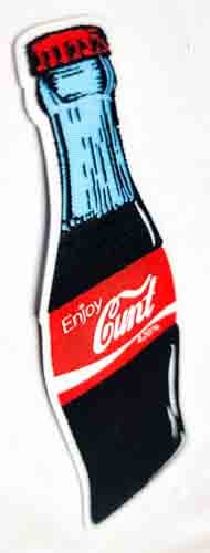Image 2 of Enjoy Cunt Bottle Iron On Patch