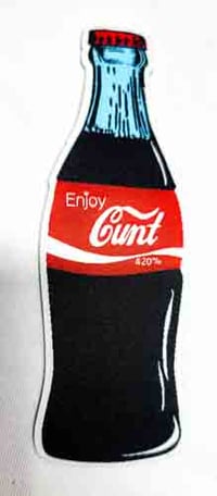 Image 1 of Enjoy Cunt Bottle Iron On Patch