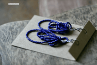 Image 3 of Cobalt Blue earrings / n1