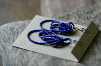 Image 4 of Cobalt Blue earrings / n1