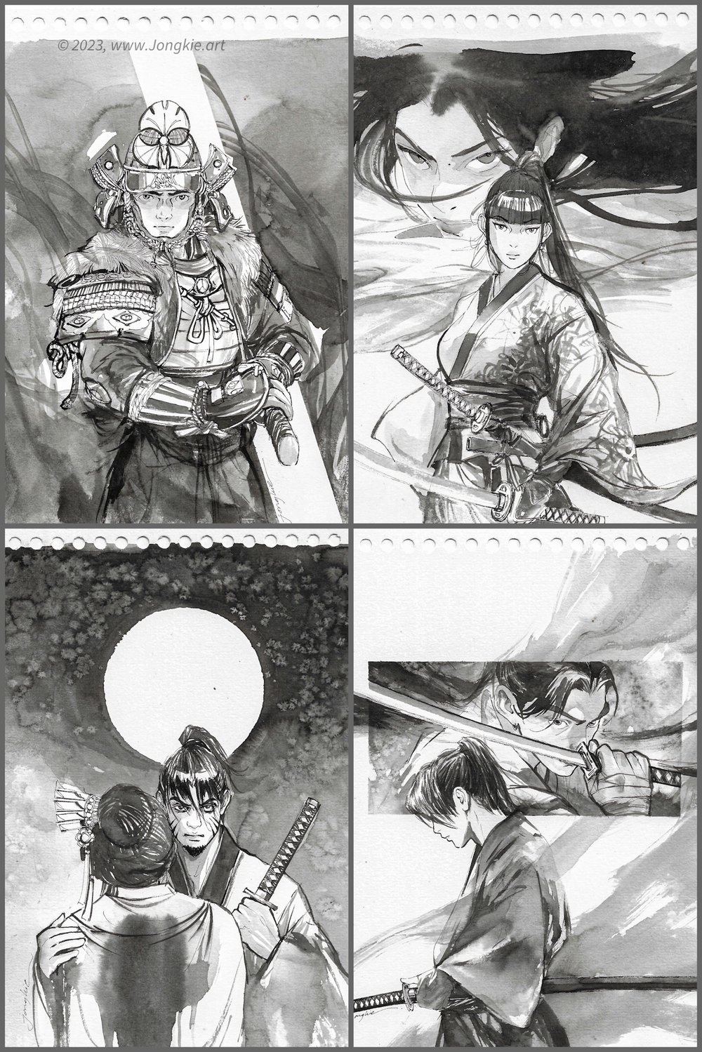 Samurai Sketchbook No. 1