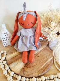 Orange bunny with dress