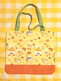 Image 3 of Kirby Cafe Zipper Tote Bag