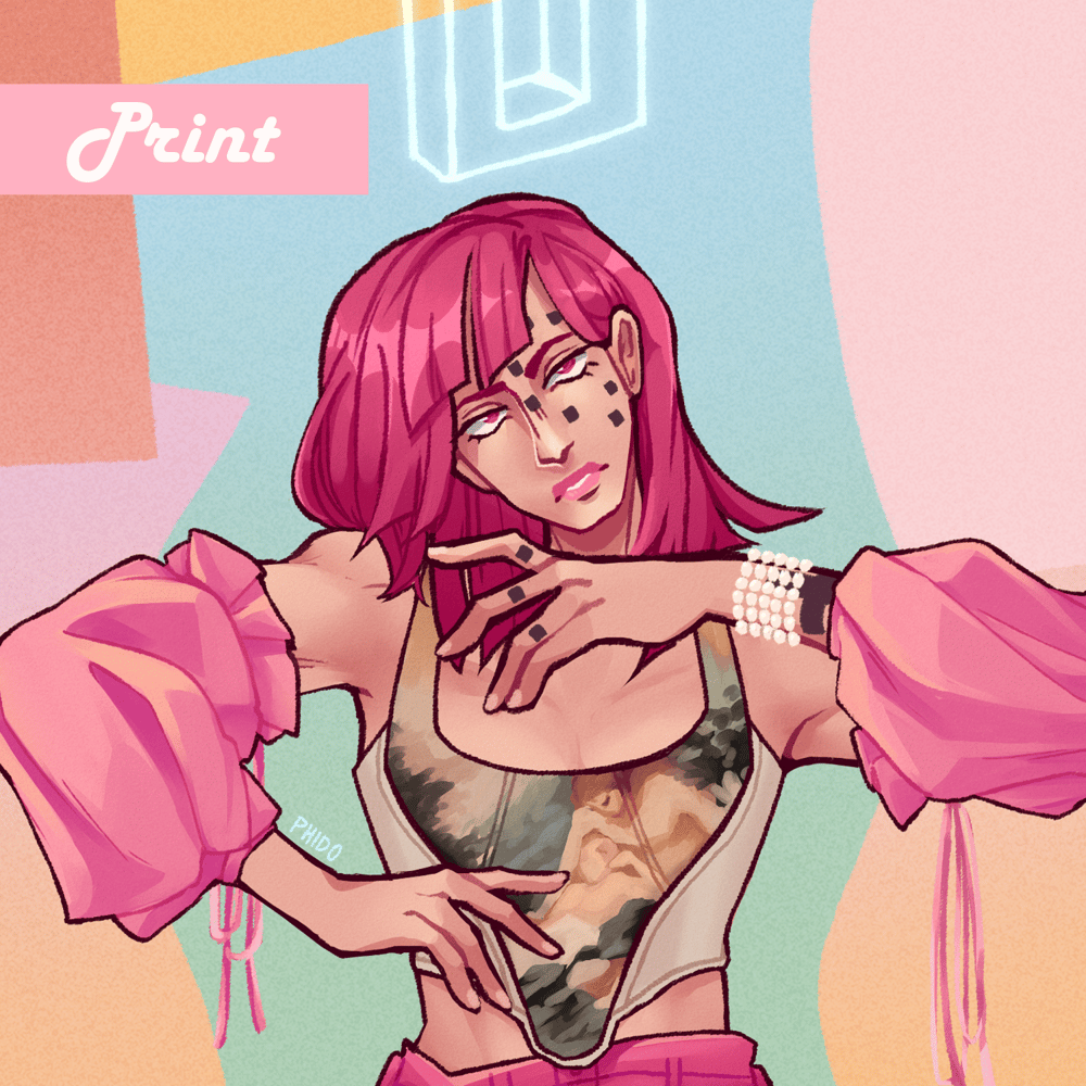 Image of Fake Happy Print