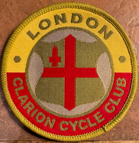 Sew on badge London Clarion Cycle Club