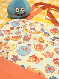 Image 1 of Dragon Quest Zipper Tote Bag