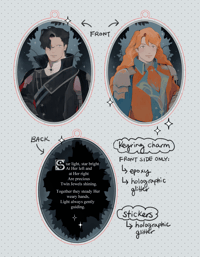 FE3H Ferdibert Charms + Stickers [PRE-ORDER]