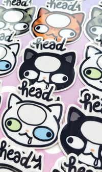 Image 4 of Head Empty - Transparent Sticker
