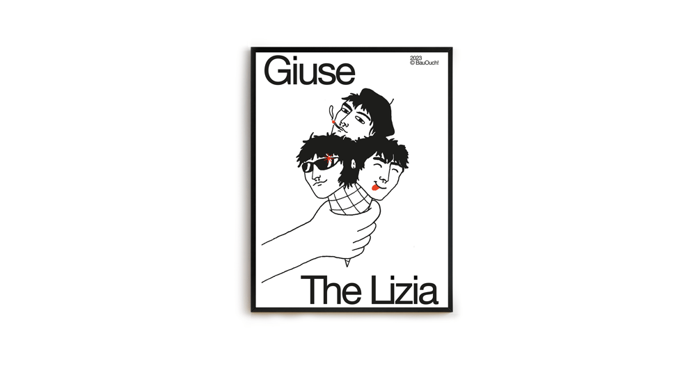 Image of Giuse The Lizia | POSTER CONO GELATO