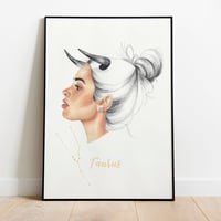 Image 2 of TAURUS Art Print