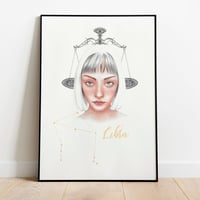 Image 2 of LIBRA Art Print