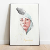 Image 2 of AQUARIUS Art Print