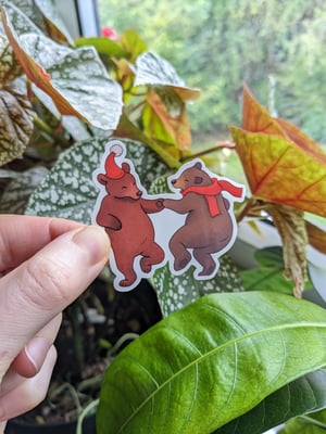 Dancing Bears Stickers