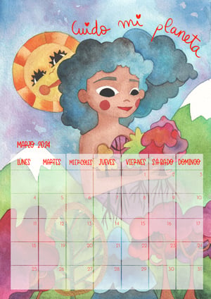 Image of Calendario pared infantil 2024