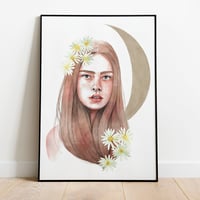Image 2 of THE MAIDEN art print