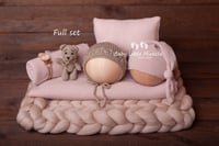 Image 1 of Newborn beige set with teddy