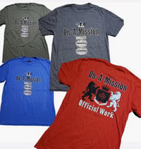 Image 1 of On-A-Mission™️ 100 Official Work T-shirts 