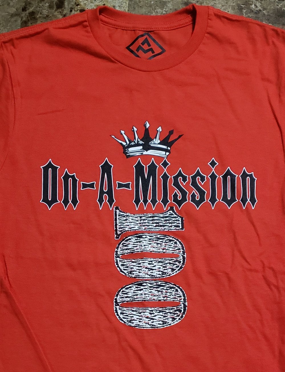 Image of On-A-Mission™️ 100 Official Work T-shirts 