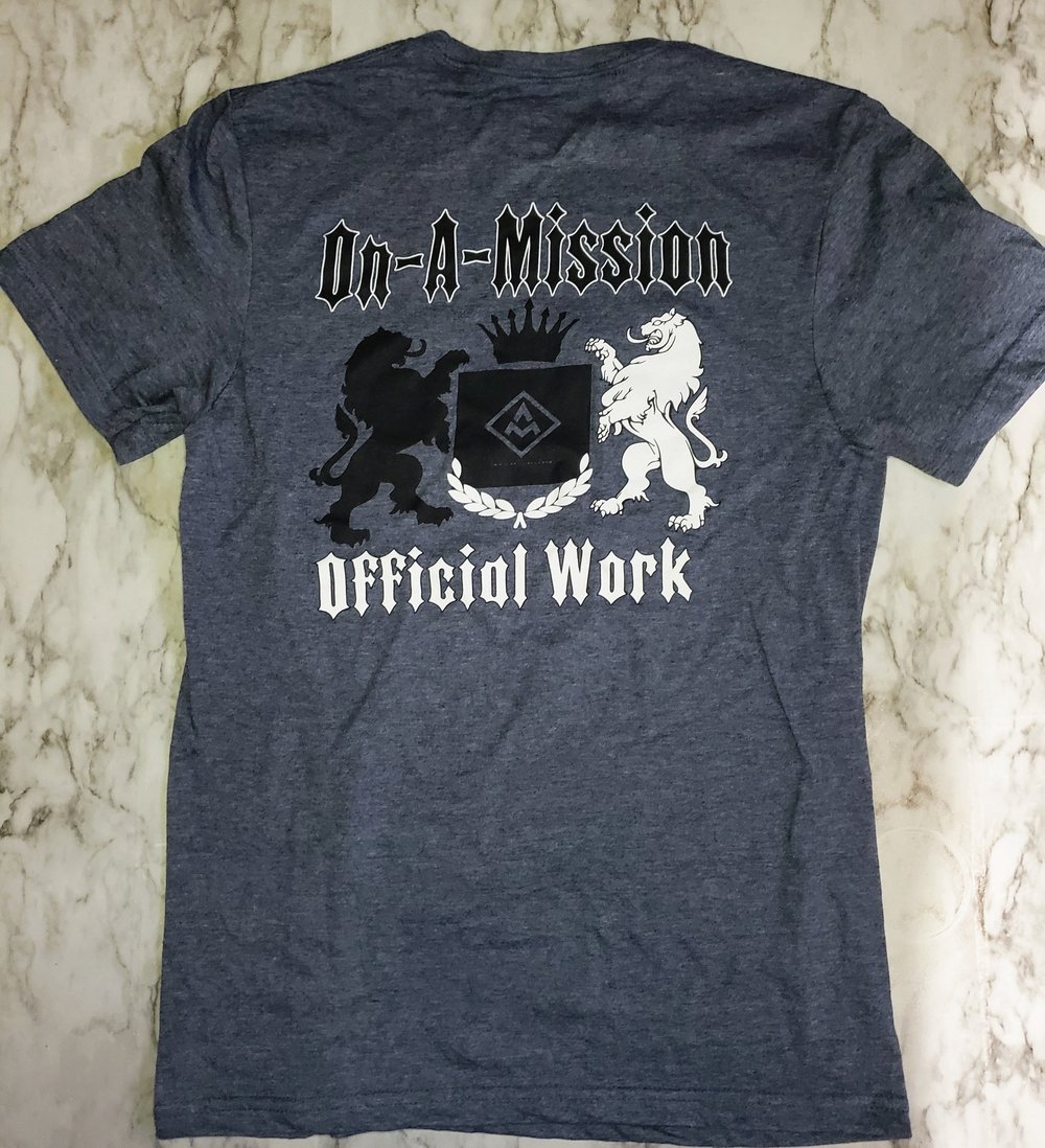 Image of On-A-Mission™️ 100 Official Work T-shirts 