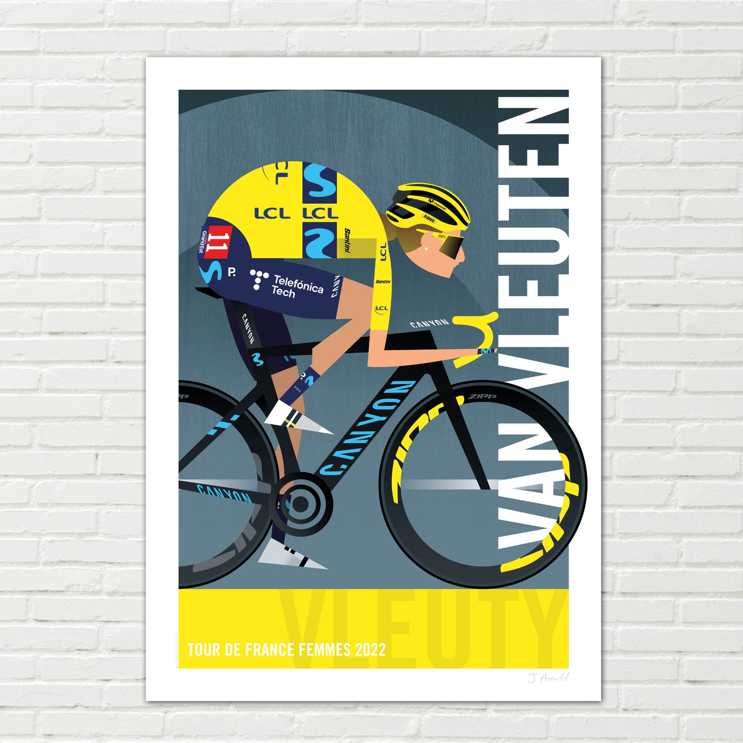 Annemiek van Vleuten poster