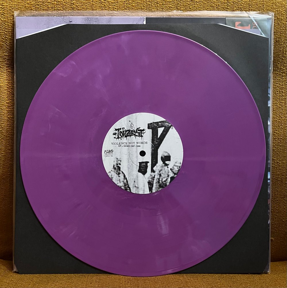 INZEST - Violence Not Words (New Pressing) PURPLE