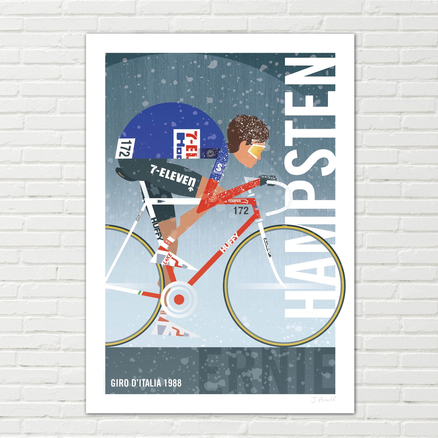 Andy Hampsten poster