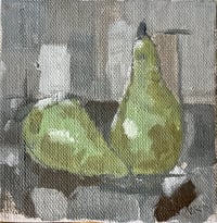 Pears on greys 