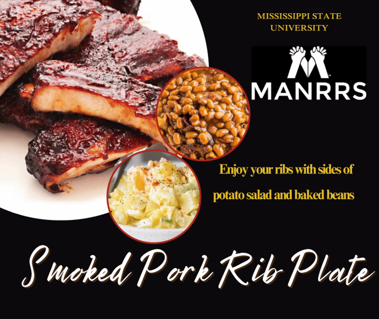 Image of MANRRS Smoked Ribs Plate 