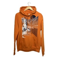 Image 1 of SWEAT SHIRT CAPUCHE /ORANGE / TAILLE M / ABSTRACTLAND’