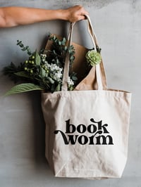 Image 2 of Bookworm Tote Bag