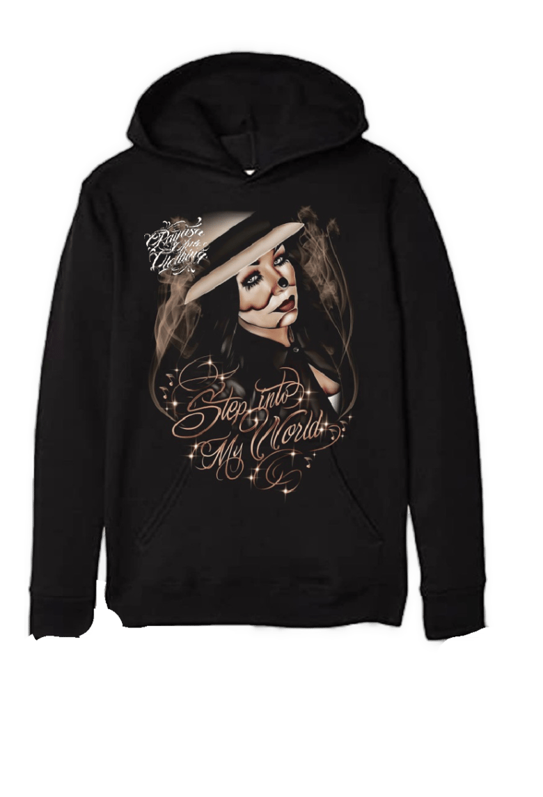 Image of Step into my world Hoodie PREORDER 