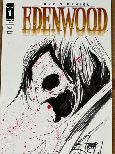 Image of EDENWOOD #1 SKETCH COVER 