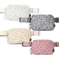Image 2 of Leopard Pattern Fanny Pack Belt Bag
