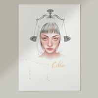 Image 3 of LIBRA Art Print