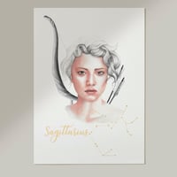 Image 3 of SAGITTARIUS Art Print