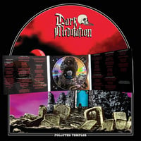 Image 2 of Dark Meditation - Polluted Temples Digipack CD