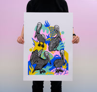 Image of Pelican Screenprint