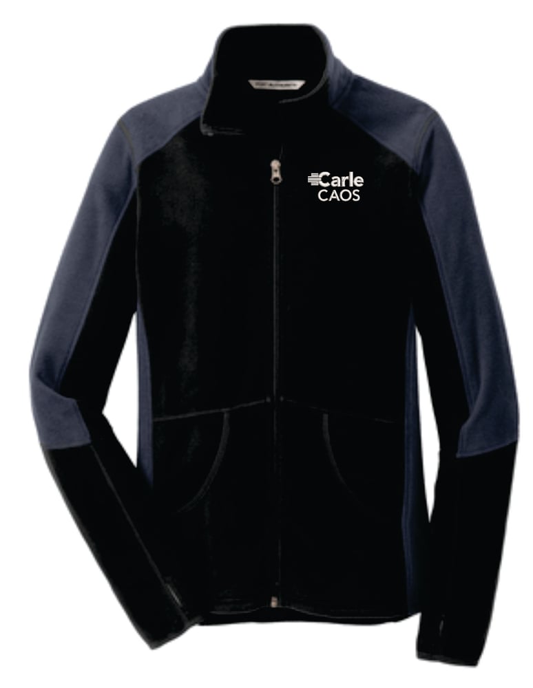 Image of Carle ECHO / CAOS Ladies Fleece  Colorblock Jacket