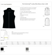 Image 2 of Carle ECHO / CAOS Ladies Fleece Vest