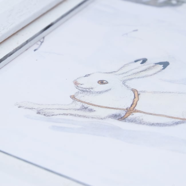 Framed Swedish Print from 1975