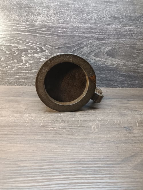 Image of Personalized Gondor Tree mug, Personalized wooden beer mug, Gift for him, 22oz, personalized gift