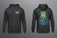 Image of PRE-ORDER - K4E - Zombie Hoodie - Zip Up - Blue / Green Variant
