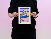 Image of Cat Riso print