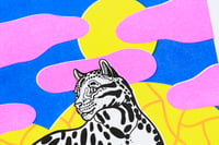 Image of Cat Riso print