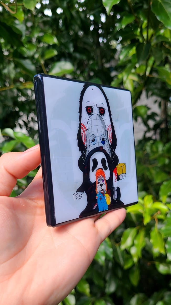 RAR Brewing "Halloween Horrors" Craft Coaster