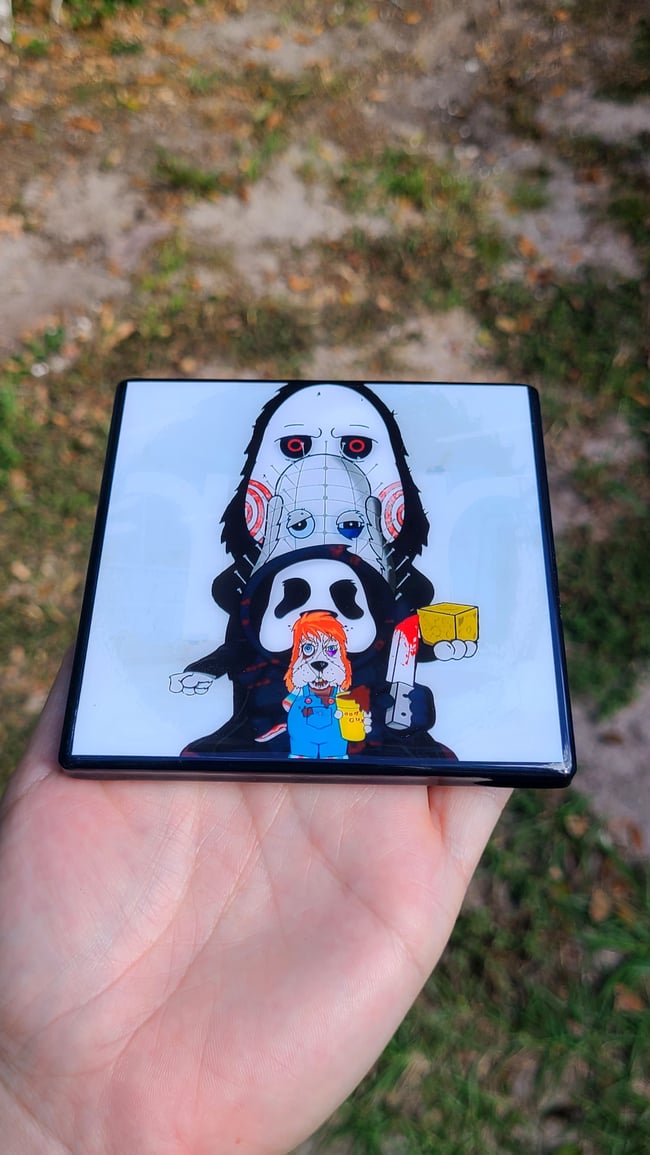 RAR Brewing "Halloween Horrors" Craft Coaster