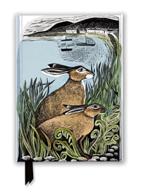 Angela Harding: Rathlin Hares Foiled Journal